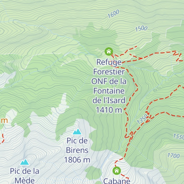 Map of Tuc de l'Usclade