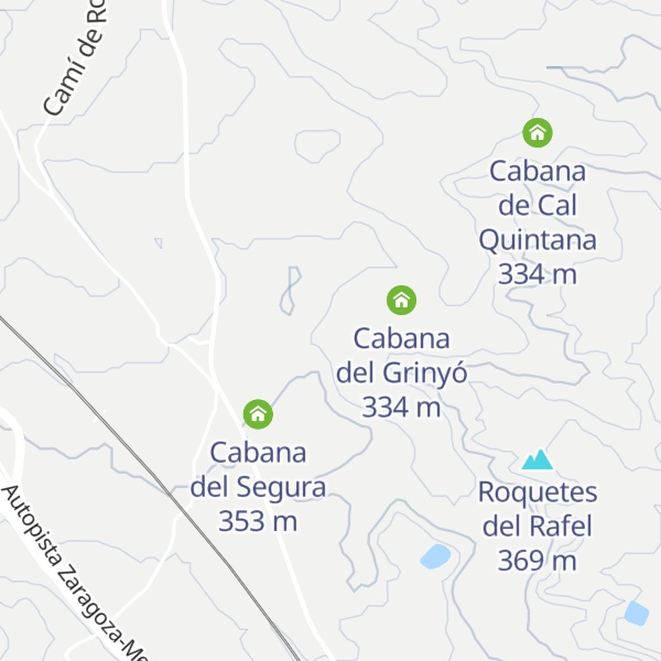 Map of Cabana del Pastisser