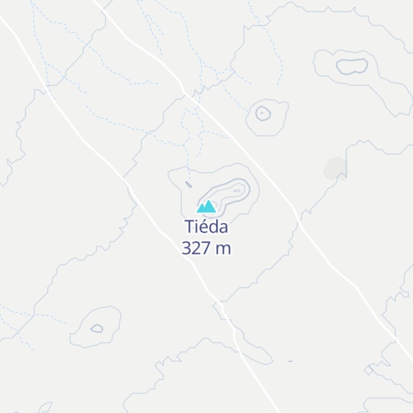 Map of Tiéda