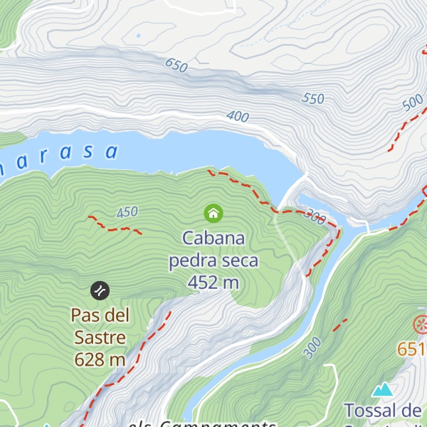 Map of Cabana pedra seca
