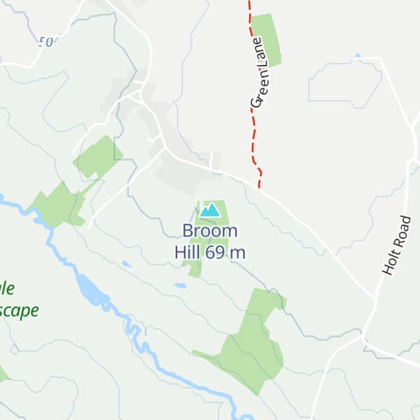 Map of Broom Hill