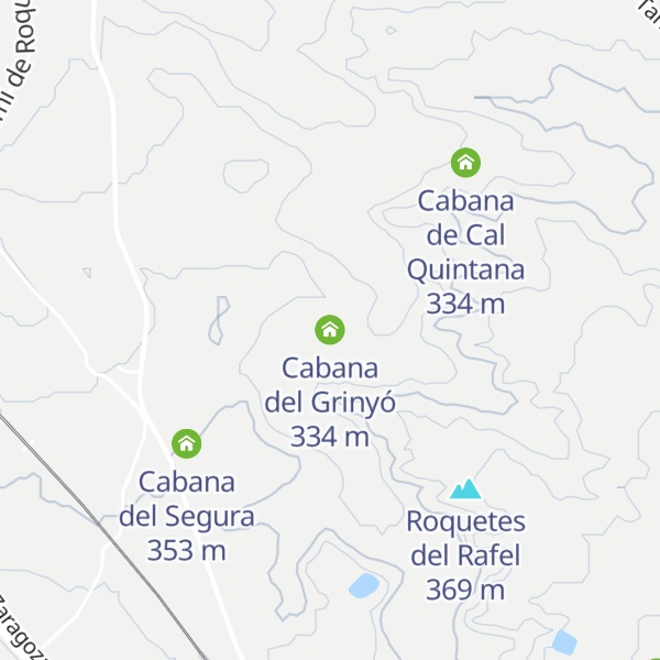 Map of Cabana del Grinyó