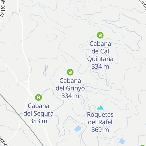 Map of Cabana del Caixes