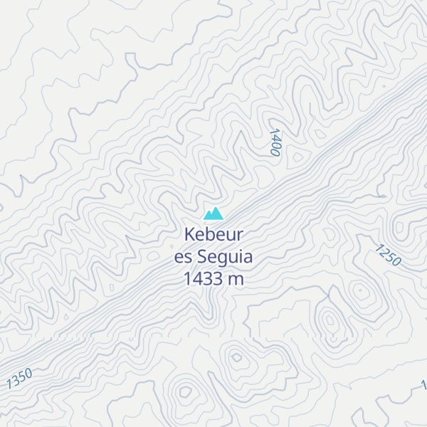 Map of Kebeur es Seguia