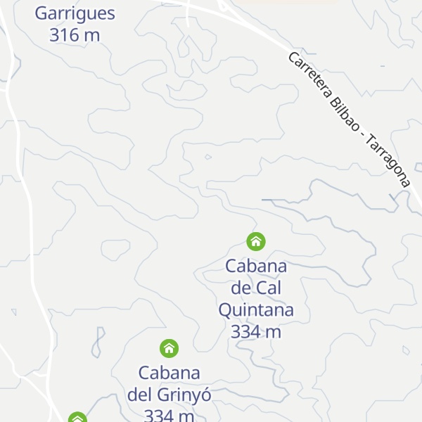 Map of Cabana de la Caseta