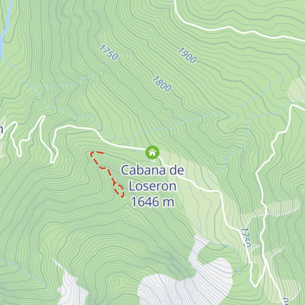 Map of Cabana de Loseron