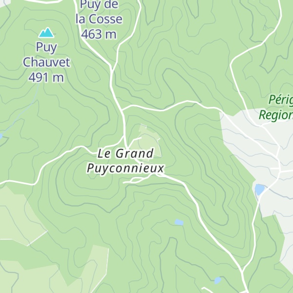 Map of Le Grand Puyconnieux