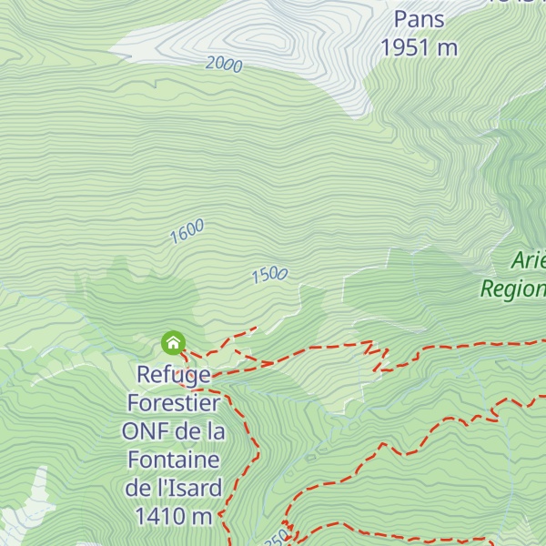Map of Cabane du Troumas