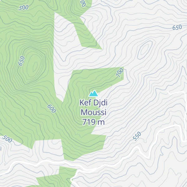 Map of Kef Djdi Moussi