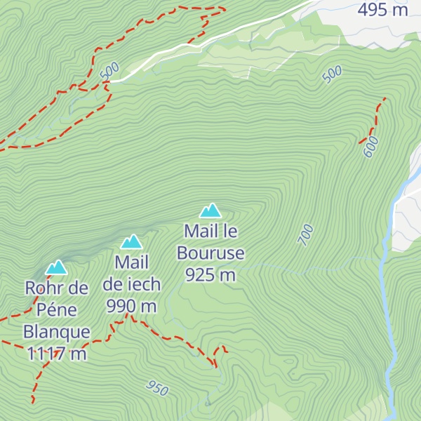 Map of Mail le Bouruse