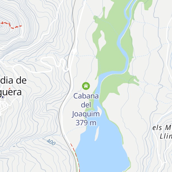 Map of Cabana del Joaquim