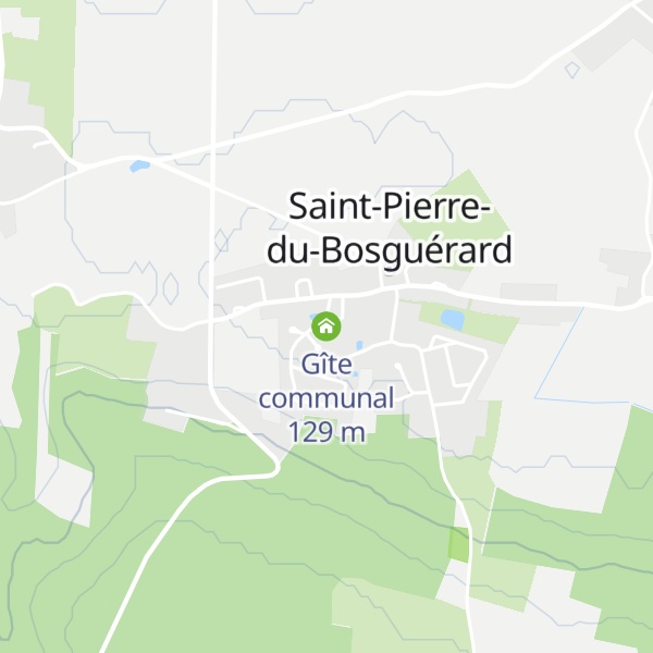 Map of Gîte communal