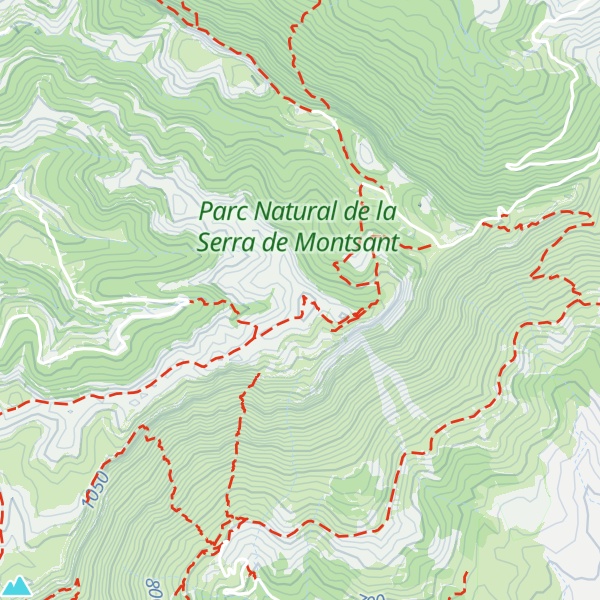 Map of Roca Corbatera