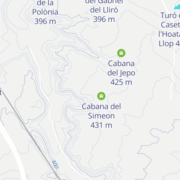 Map of Cabana del Perla