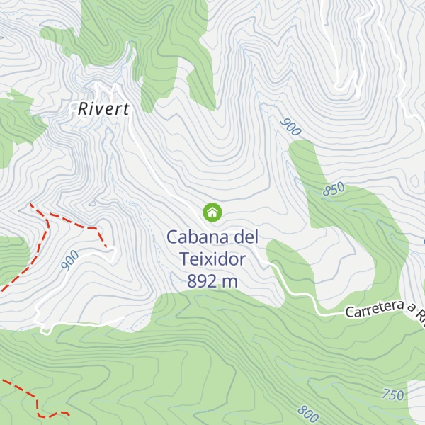 Map of Cabana del Teixidor