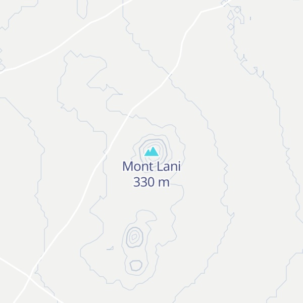 Map of Mont Lani