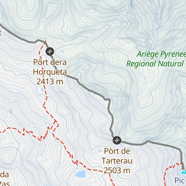 Map of Tuc de Tarterau