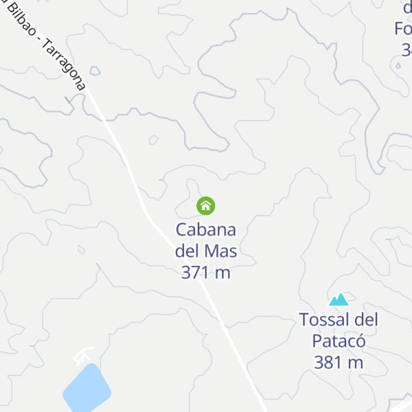 Map of Cabana del Mas