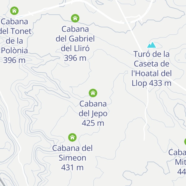 Map of Cabana del Jepo
