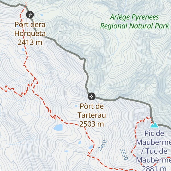 Map of Tuc de Tartereu