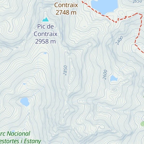 Map of Pic de Sarradé