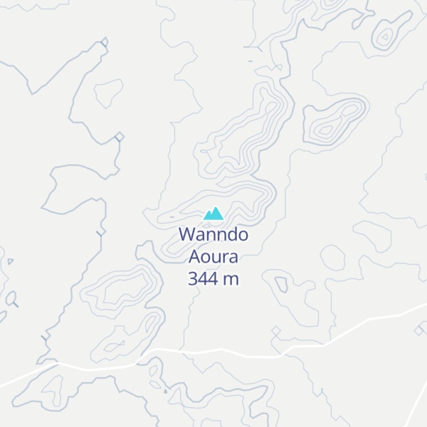 Map of Wanndo Aoura