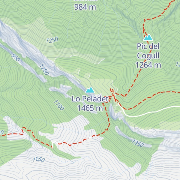 Map of Lo Peladet