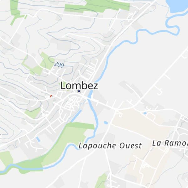 Map of Gîte de la Maison de Maître Coquelicorne