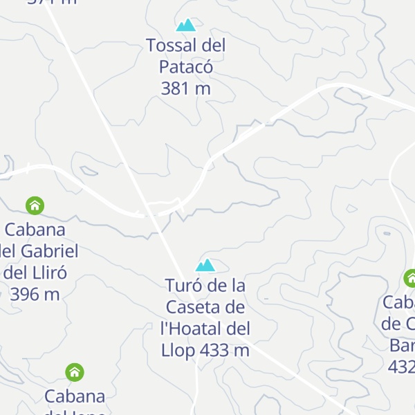 Map of Cabana del Tato