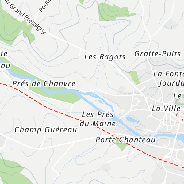 Map of Gîte du moulin de Chanvre