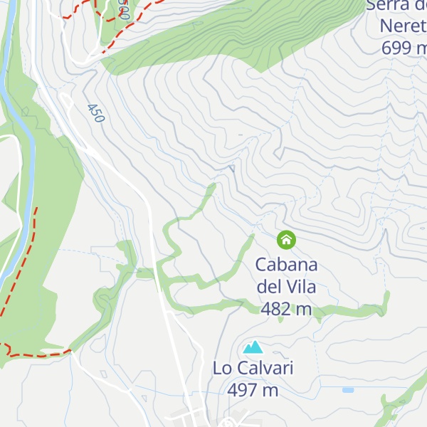 Map of Cabana del Ramiro
