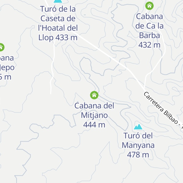 Map of Cabana del Marialera