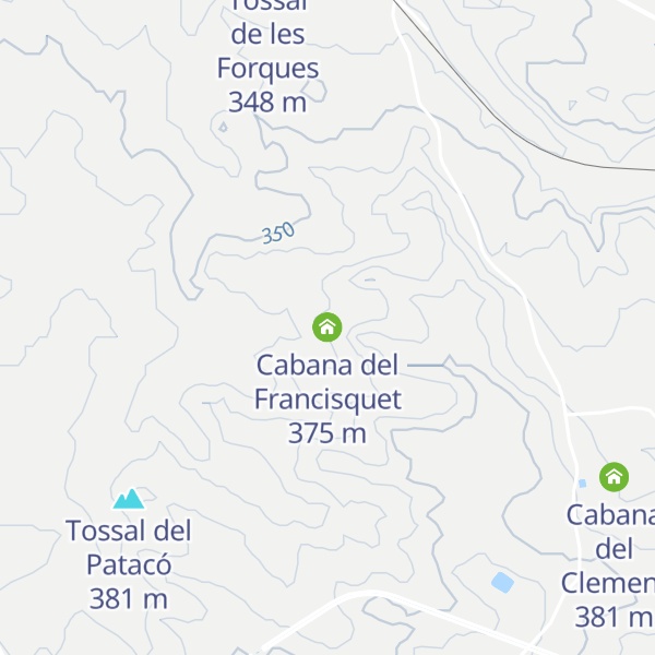 Map of Cabana del Francisquet