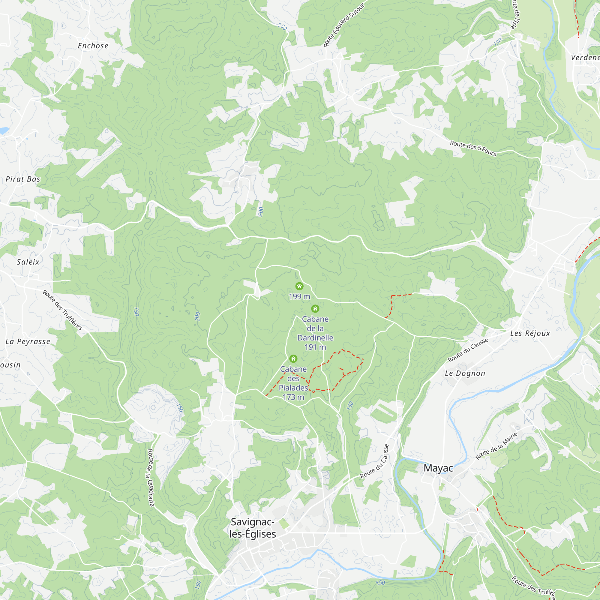 Cabane Ogivale map