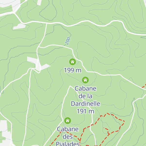 Map of Cabane Ogivale