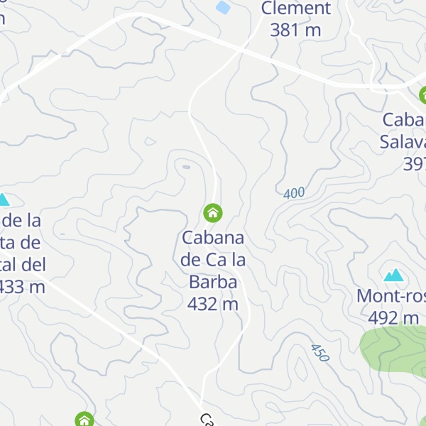 Map of Cabana de Ca la Barba