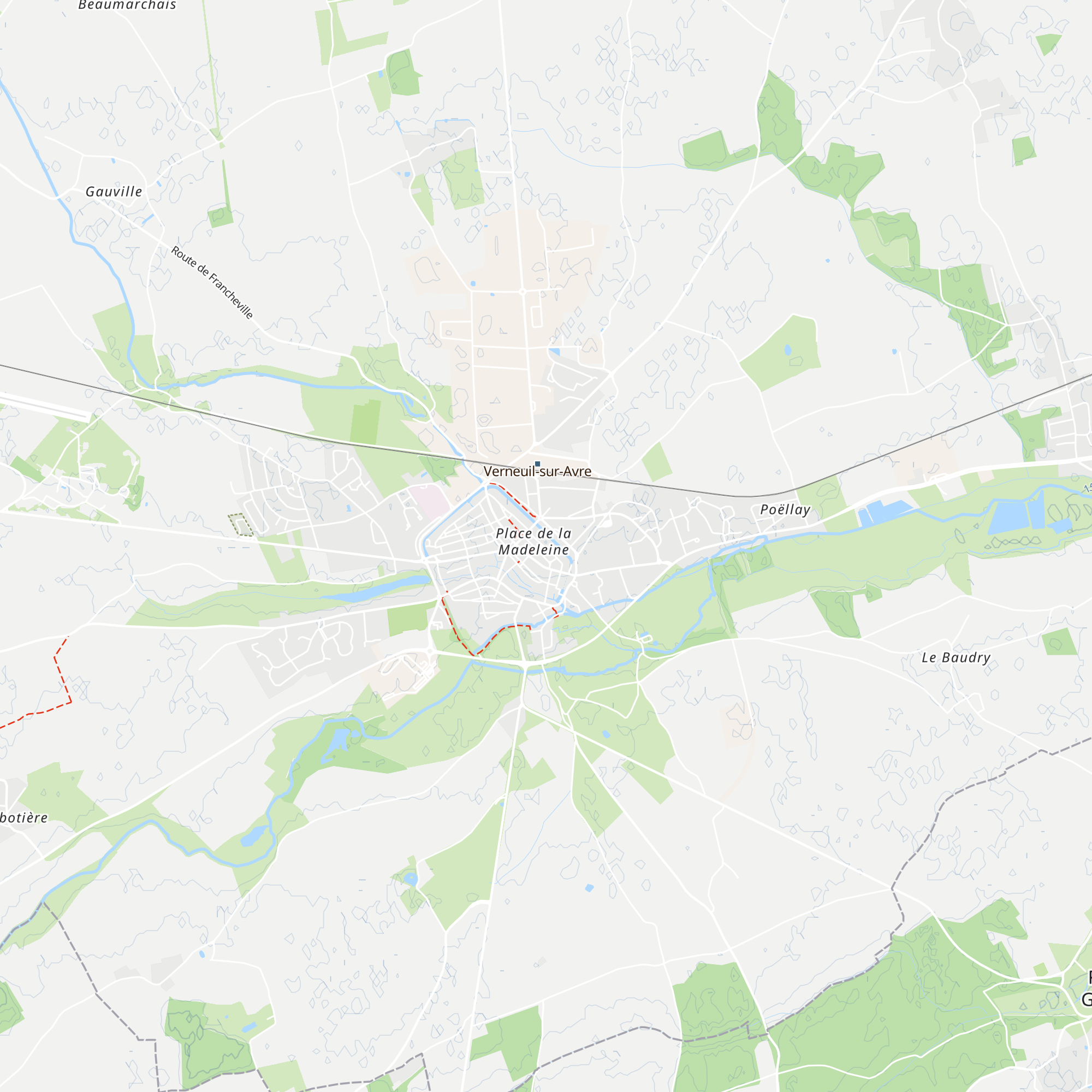 Office de tourisme du Pays d'Avre d'Eure map