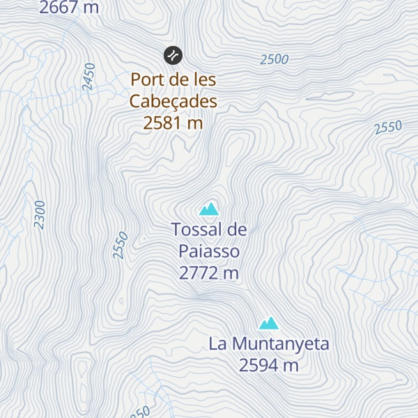 Map of Tossal de Paiasso