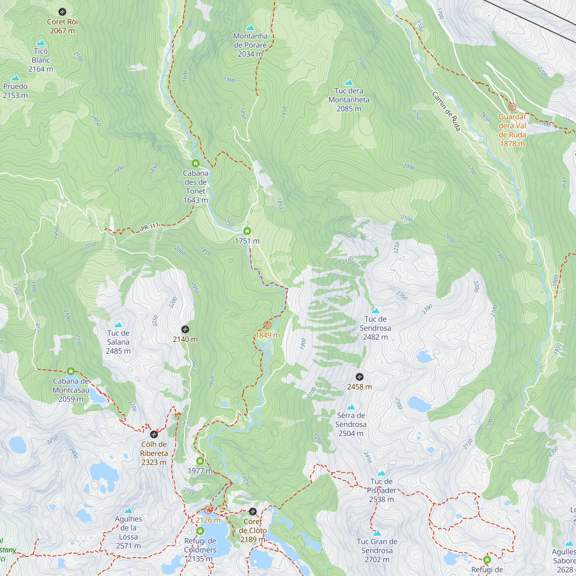Cabana deth Vertedèro map