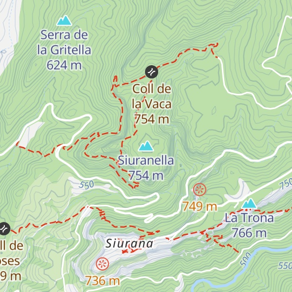 Map of Siuranella
