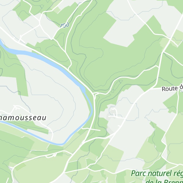 Map of Rochers de la Dube