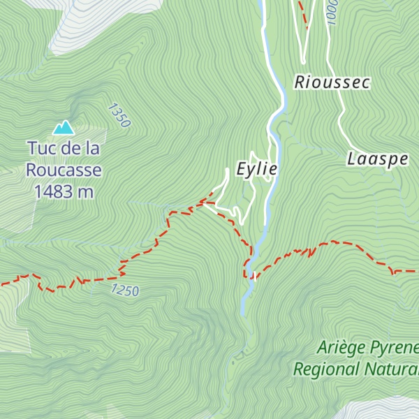 Map of Gite d'Étape d'Eylie