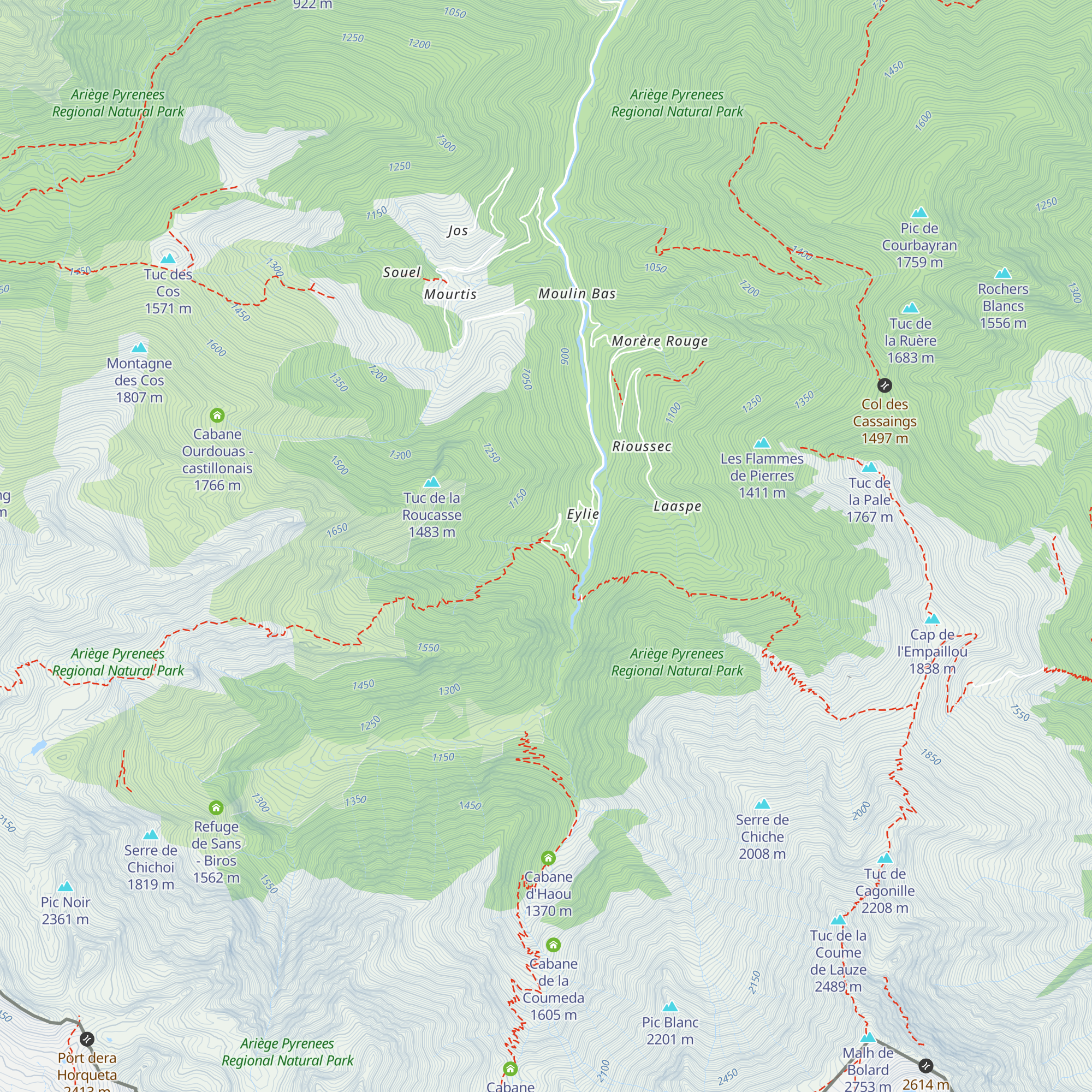 Gite d'Étape d'Eylie map