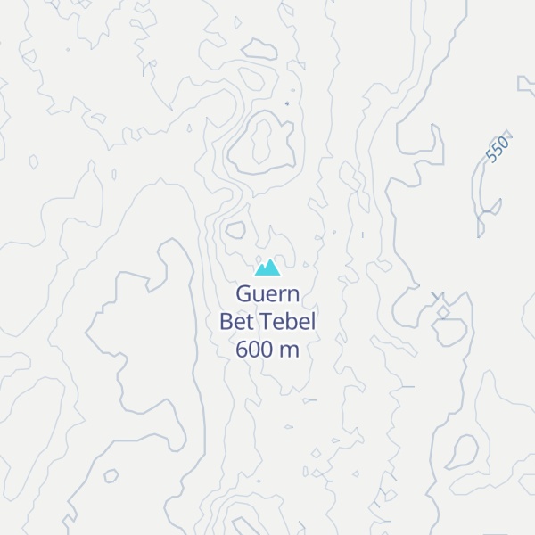 Map of Guern Bet Tebel