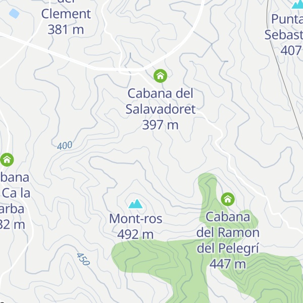 Map of Cabana del Sargaire