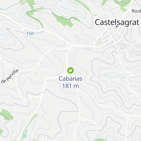 Map of Cabanas