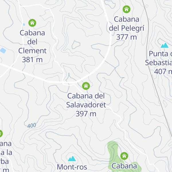Map of Cabana del Salavadoret