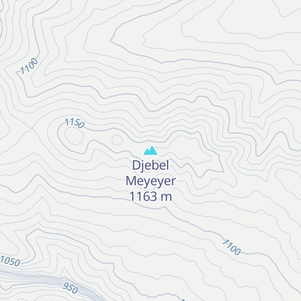 Map of Djebel Meyeyer