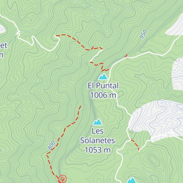 Map of La Bóta
