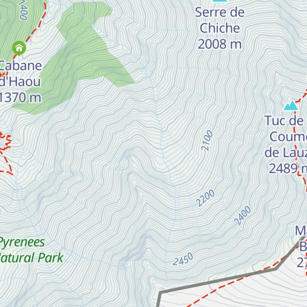 Map of Cabane d'Artignan